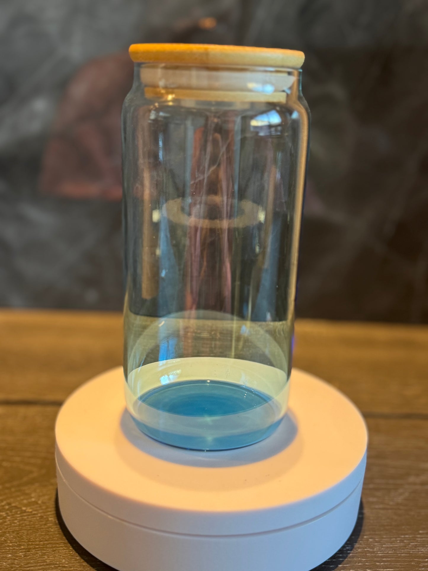 Gekleurde bamboe glazen