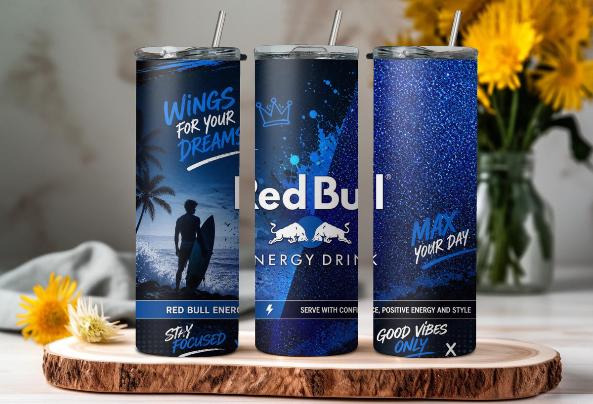 Sublimatie bekers redbull