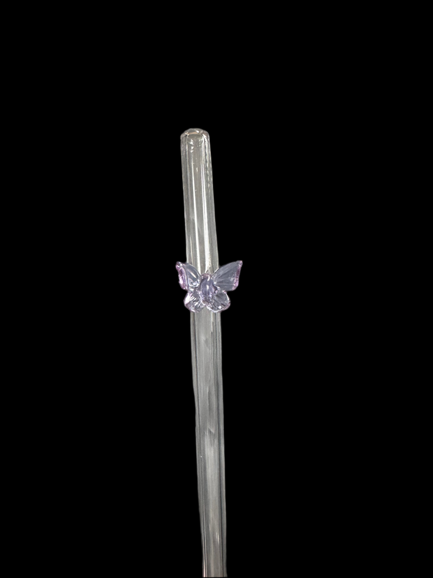 Rietjes glas vlinders klein