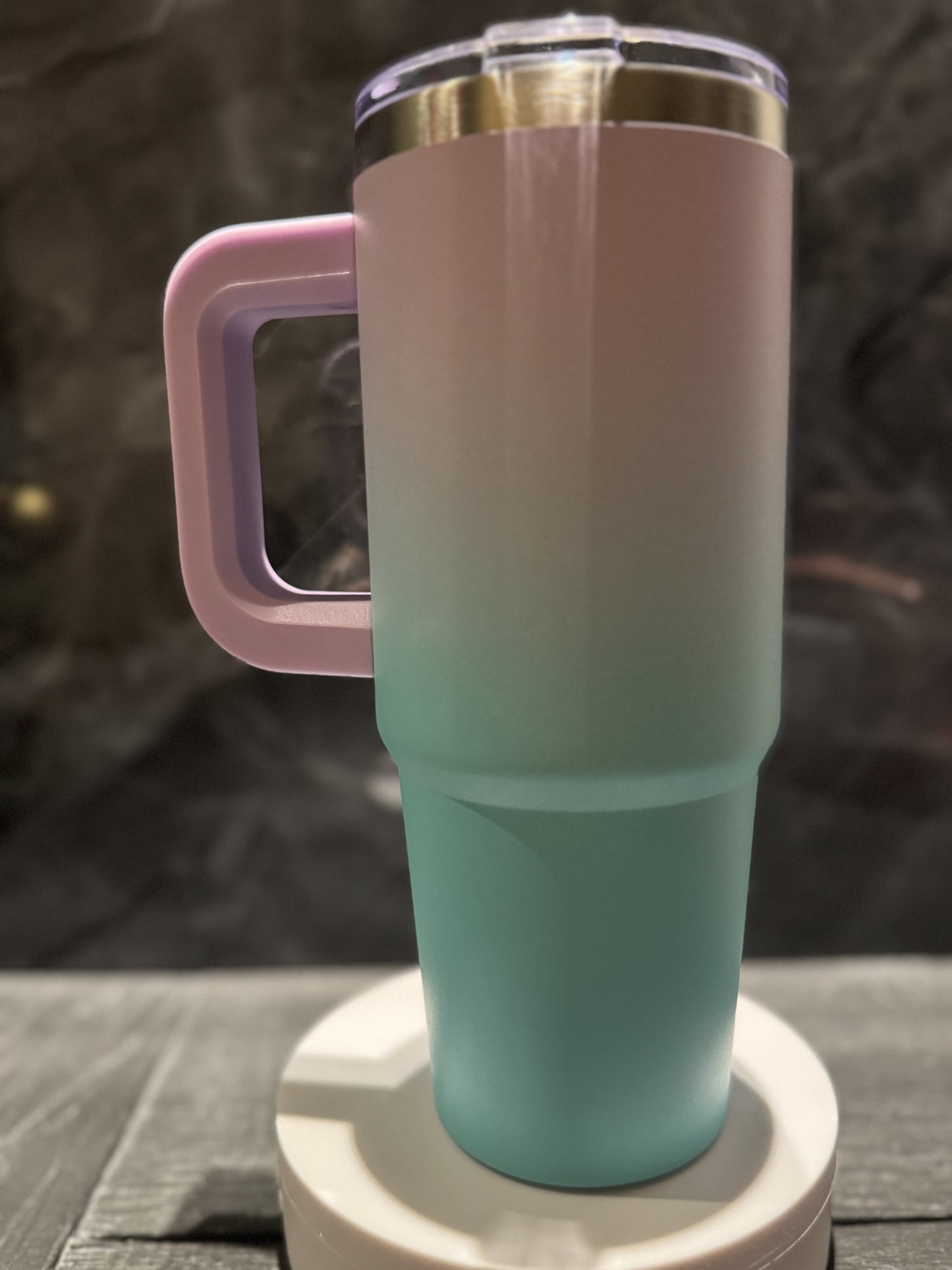 Beker Stainless steel met overloop