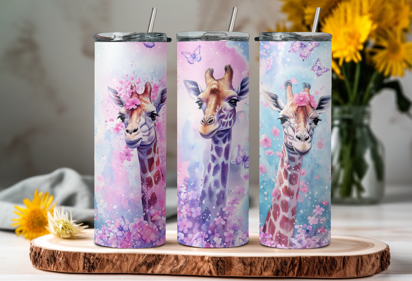 Sublimatie bekers exotische dieren