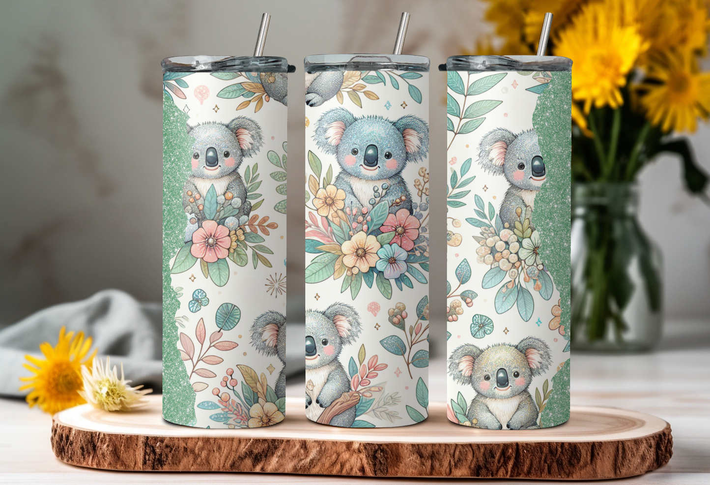 Sublimatie bekers exotische dieren
