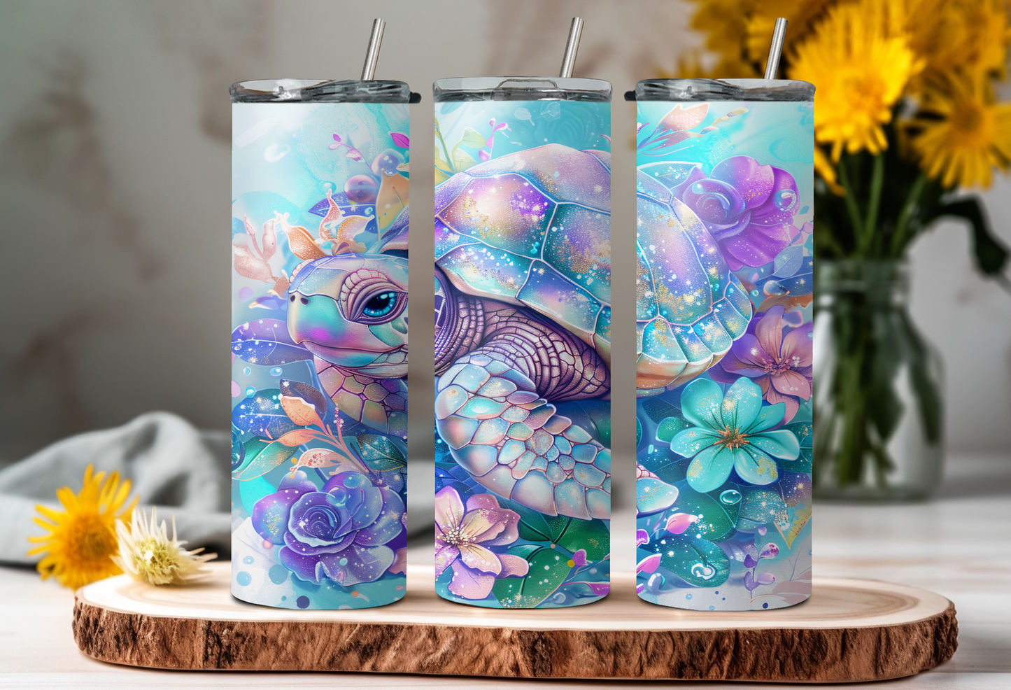 Sublimatie bekers exotische dieren