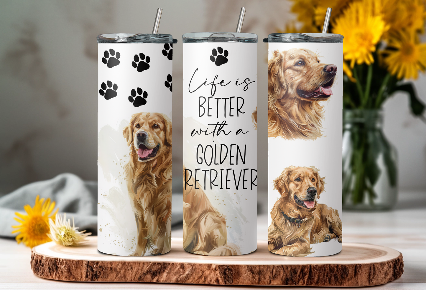 Sublimatie bekers honden