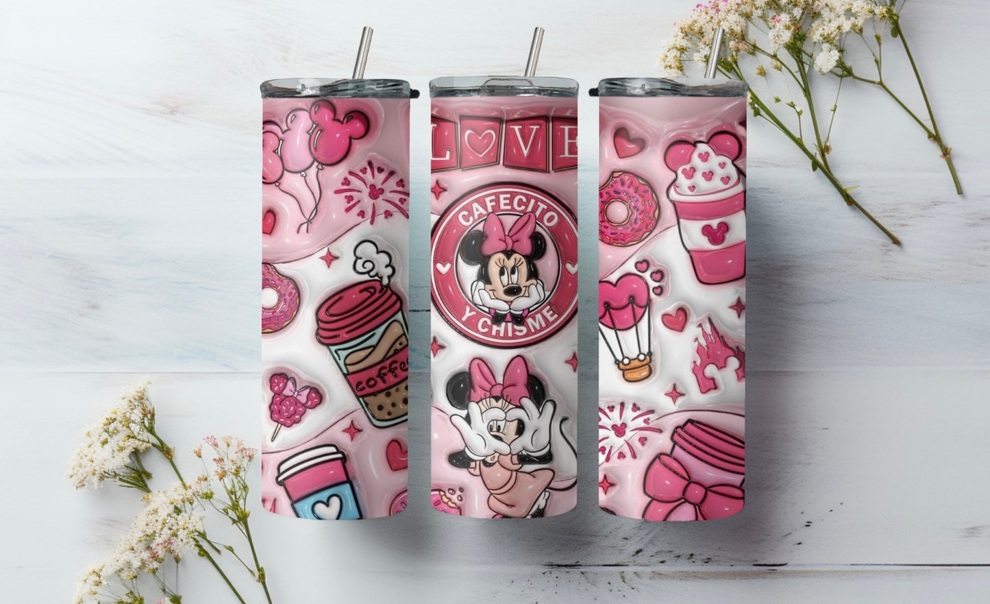 Sublimatie beker Minnie mouse