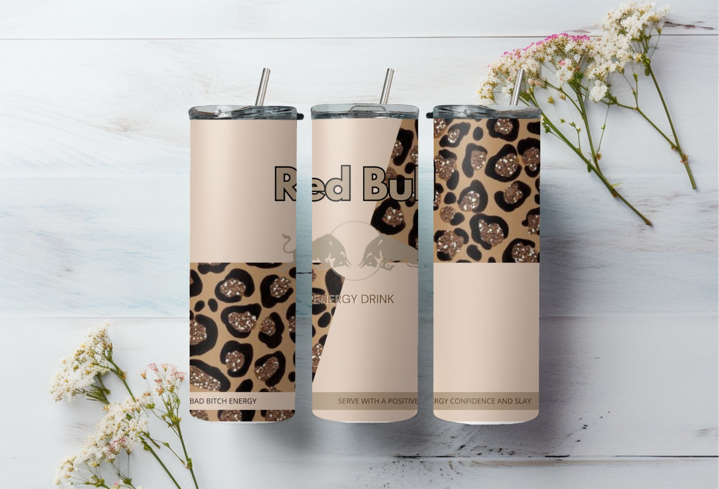 Sublimatie bekers redbull