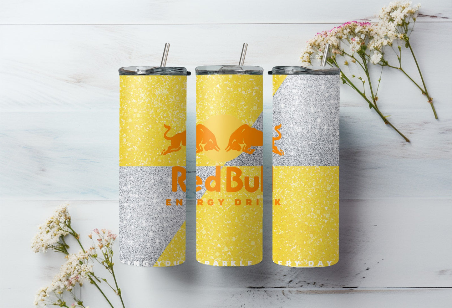 Sublimatie bekers redbull