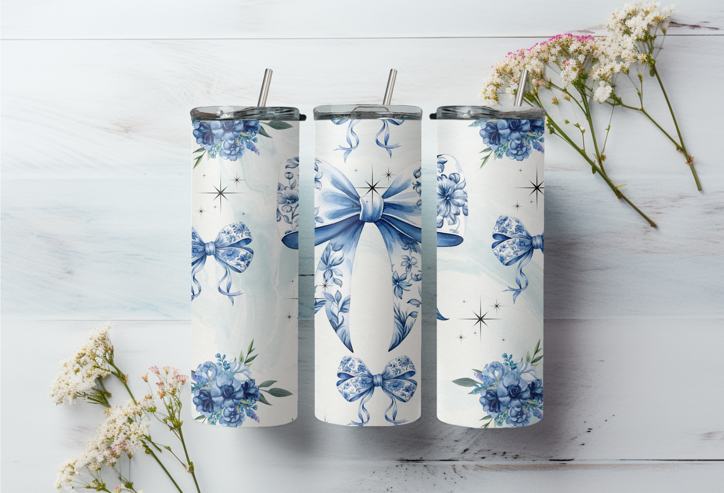 Sublimatie bekers strikjes