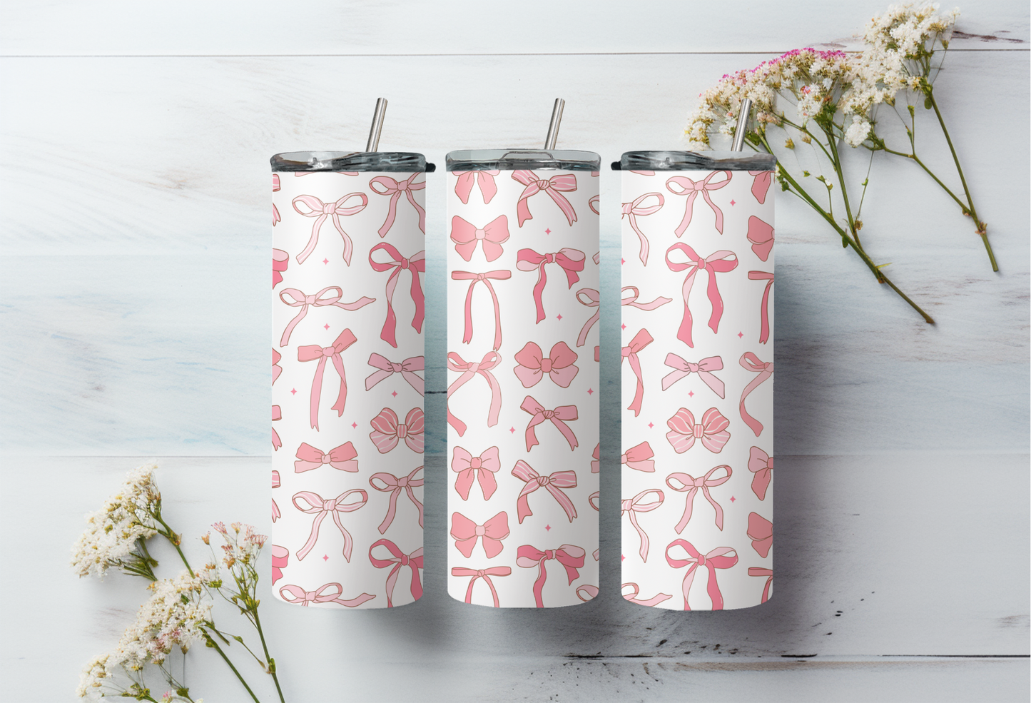 Sublimatie bekers strikjes