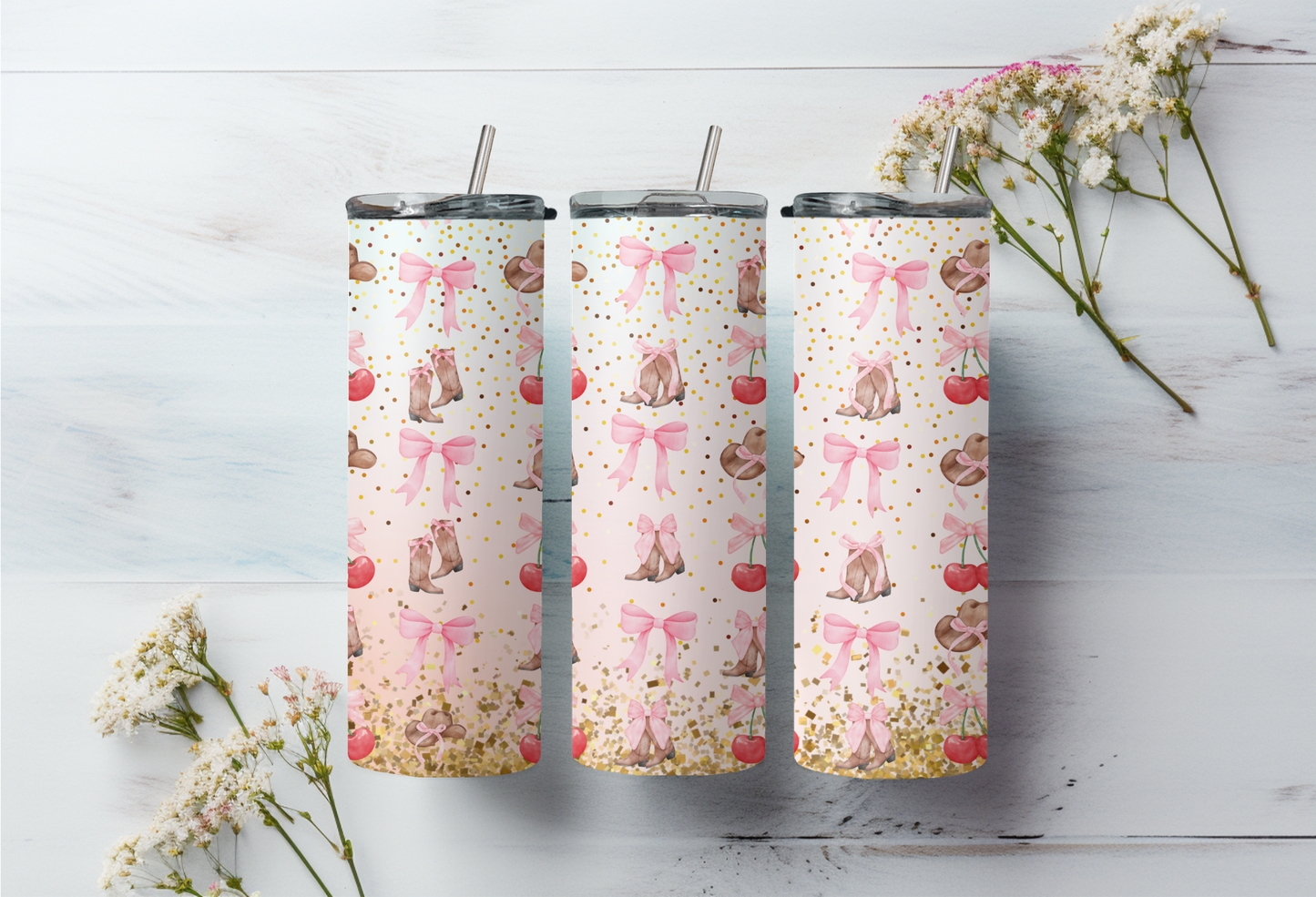 Sublimatie bekers strikjes