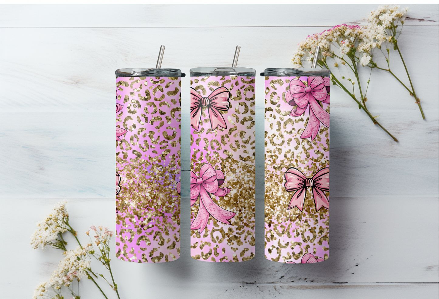 Sublimatie bekers strikjes