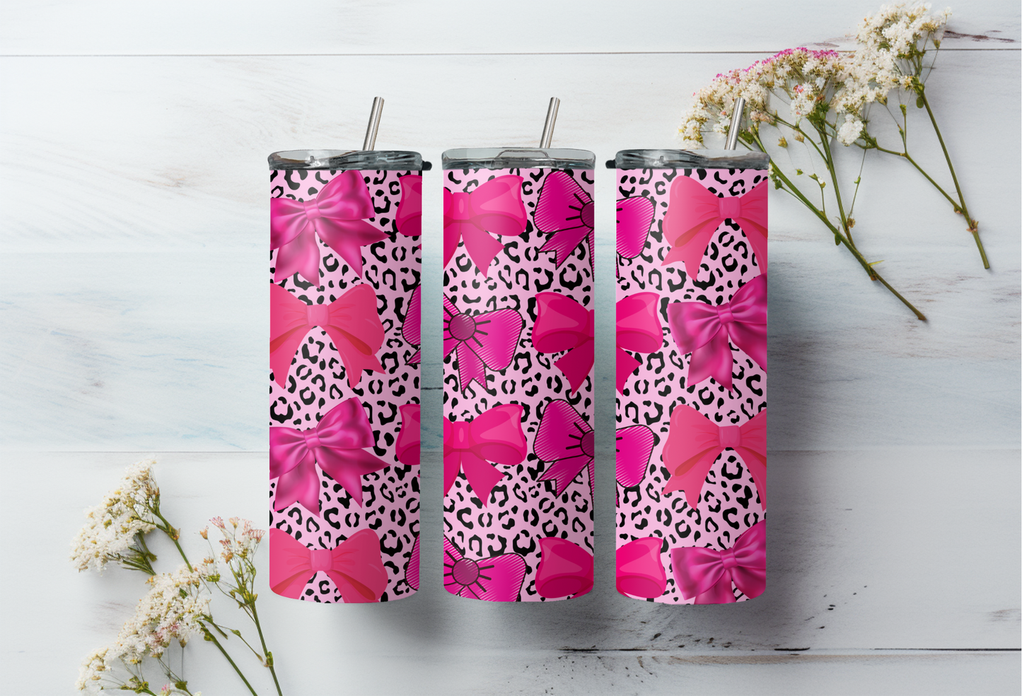 Sublimatie bekers strikjes