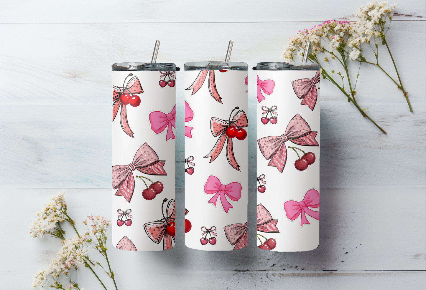 Sublimatie bekers strikjes