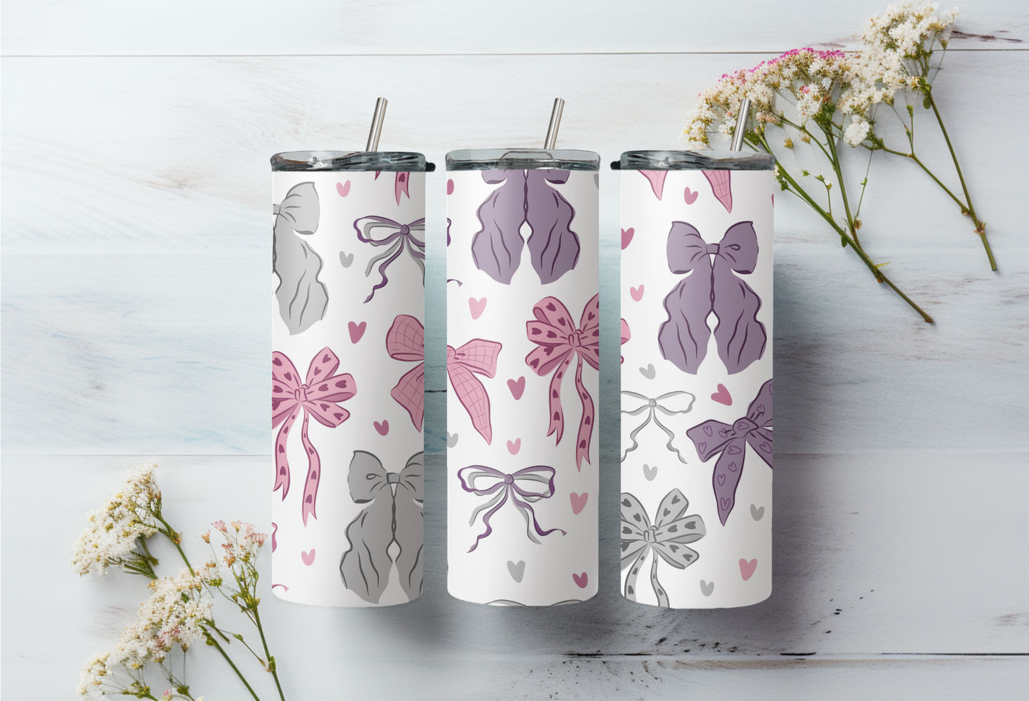 Sublimatie bekers strikjes