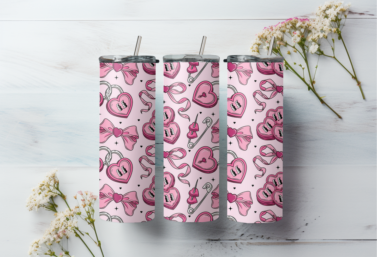 Sublimatie bekers strikjes