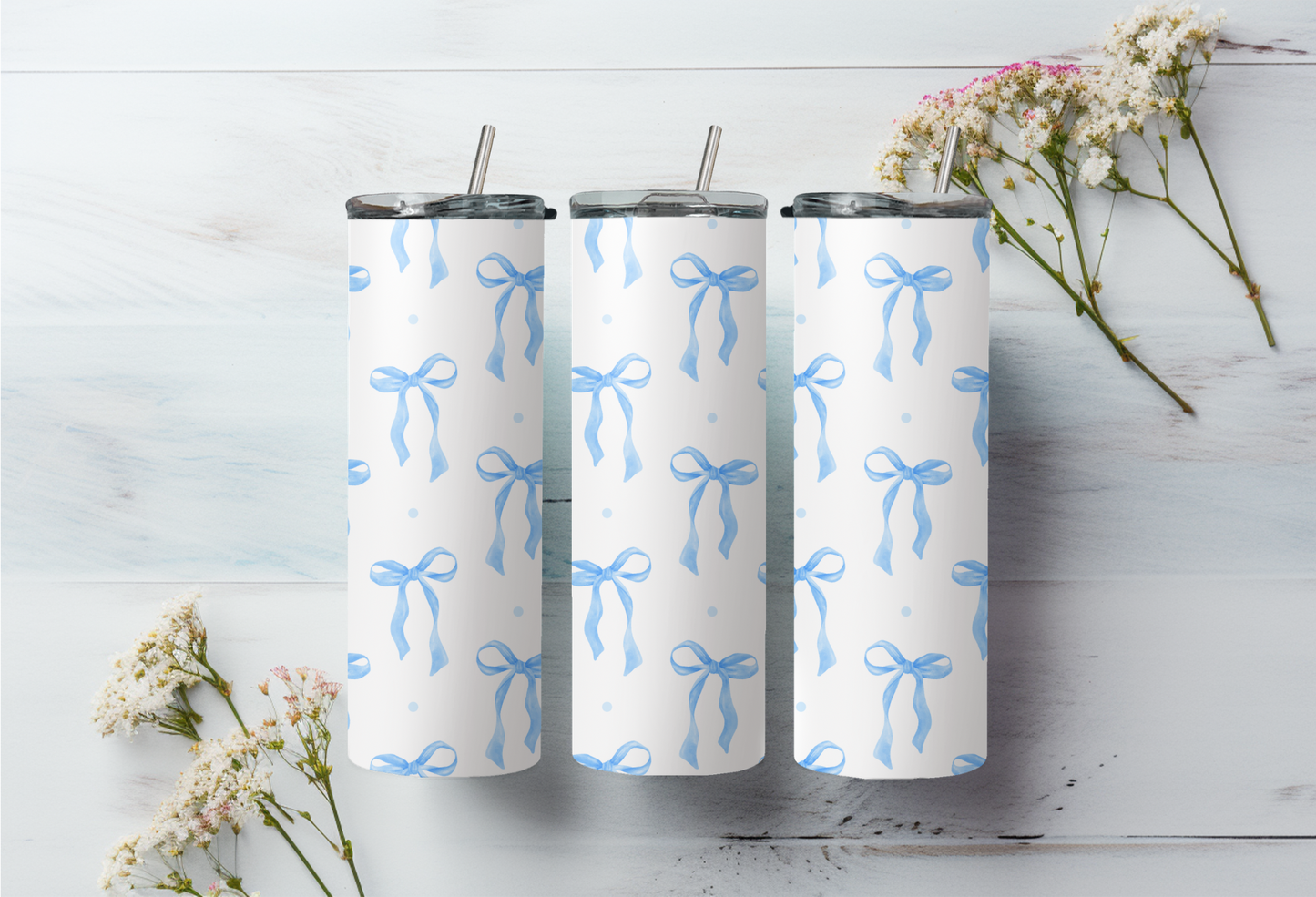 Sublimatie bekers strikjes