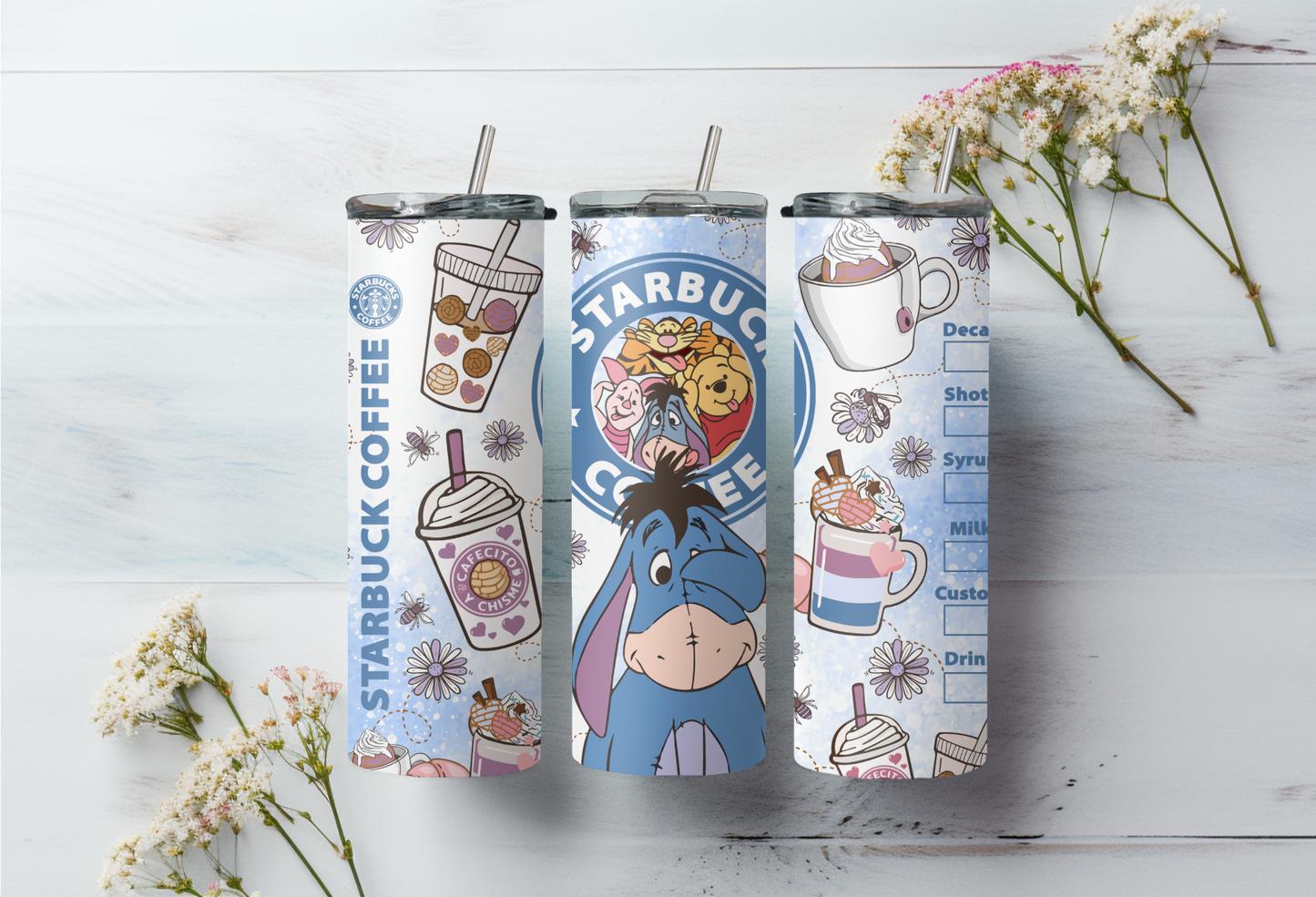 Sublimatie bekers winnie the phoo