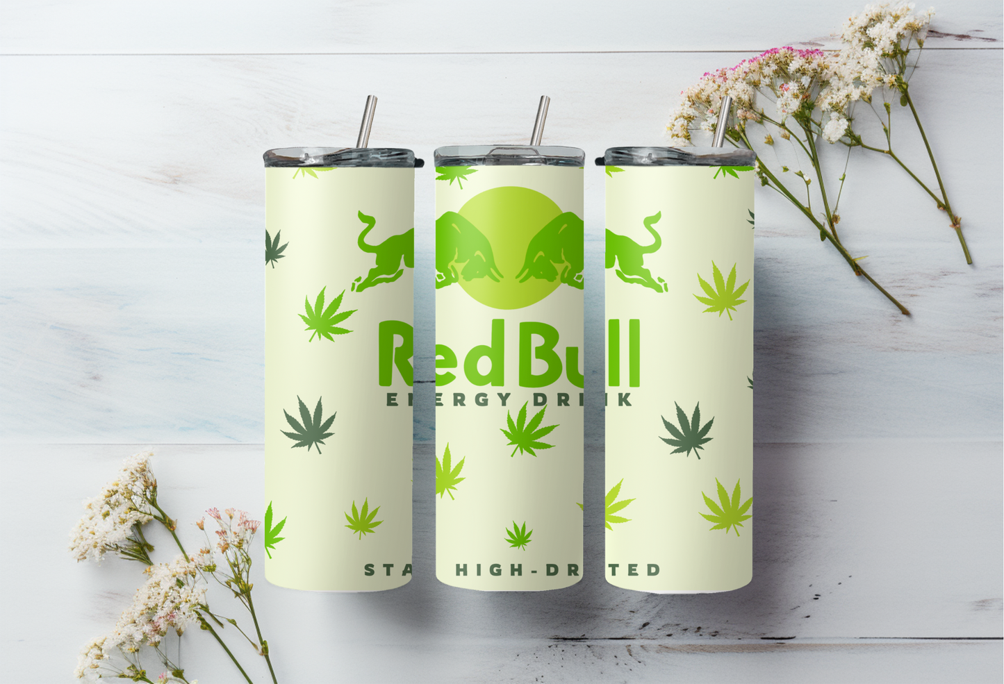 Sublimatie bekers redbull