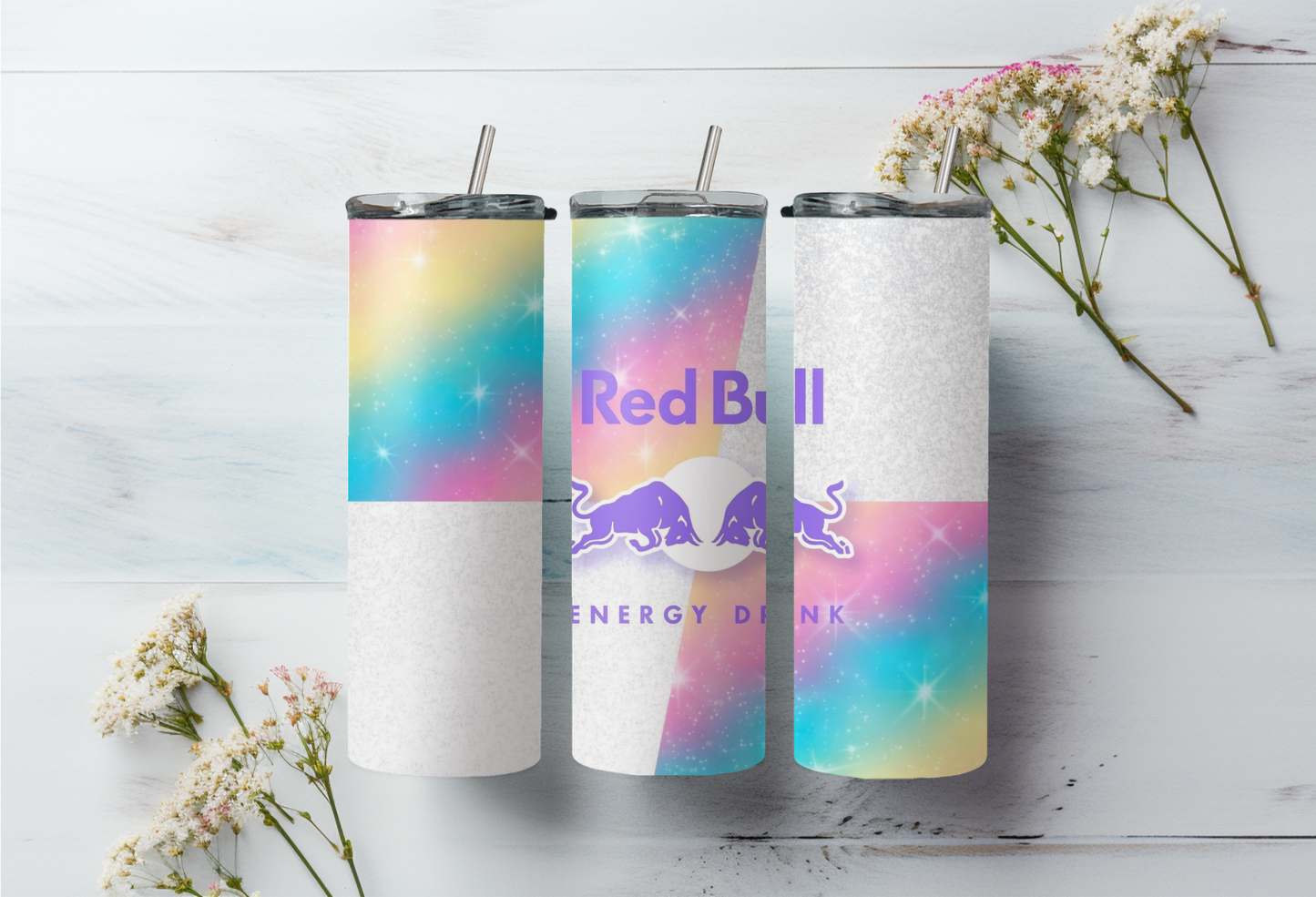 Sublimatie bekers redbull