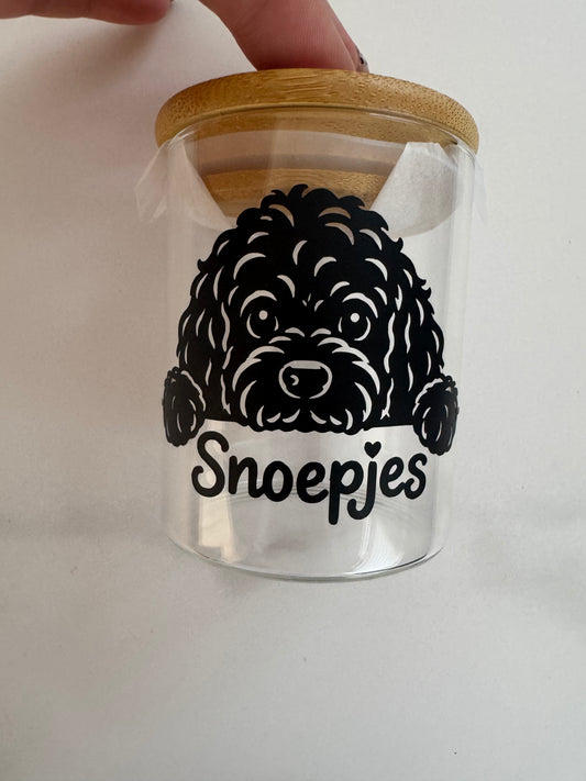 Gepersonaliseerd bamboe potje