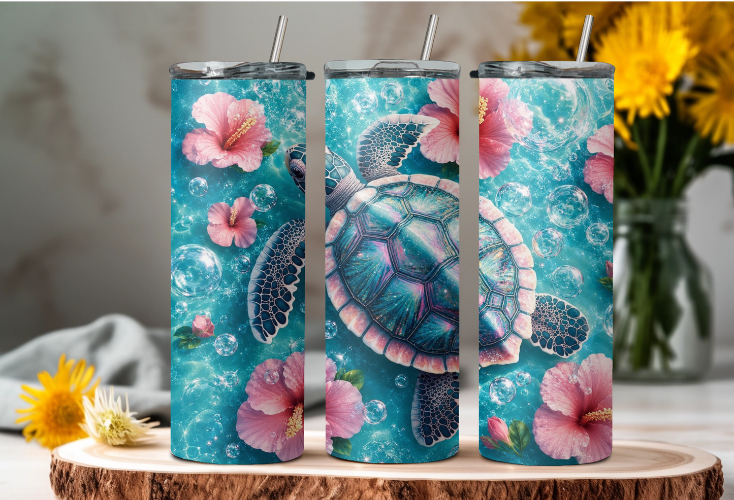 Sublimatie bekers exotische dieren
