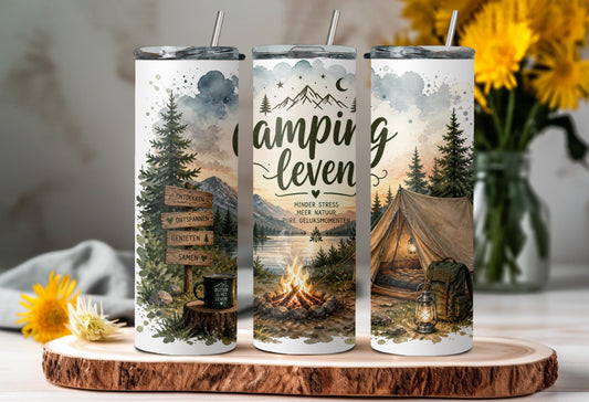 Sublimatie bekers camping