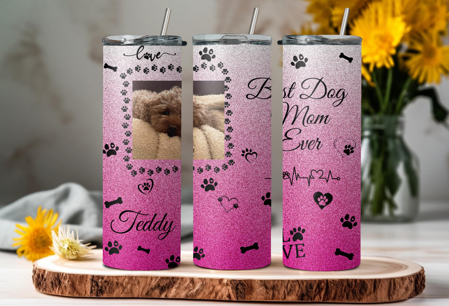 Sublimatie bekers honden